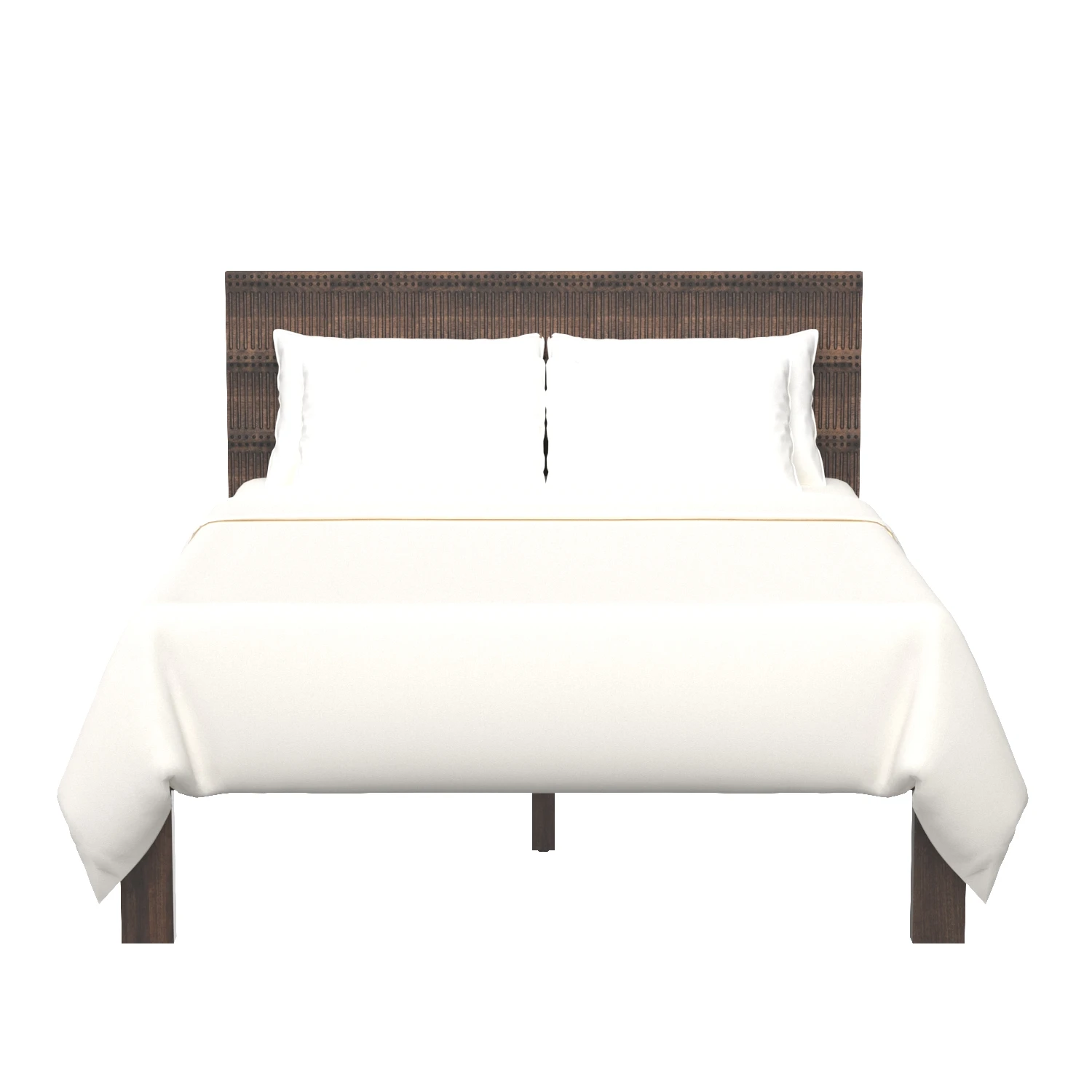 Four Hands Bed Collection 01 3D Model_03